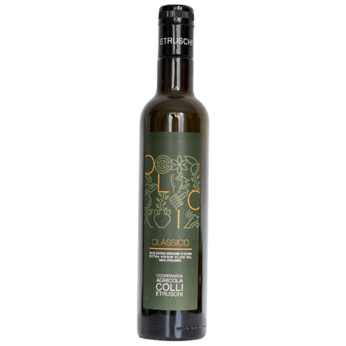 Cooperativa Agricola Colli Etruschi Olio Extra Vergine di Oliva Classico 500 ml raccolta 2025-2026