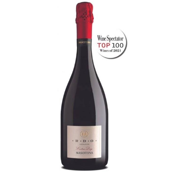 Masottina R.D.O. Levante Conegliano Valdobbiadene Prosecco Superiore Rive di Ogliano DOCG Extra Dry Millesimato 2023