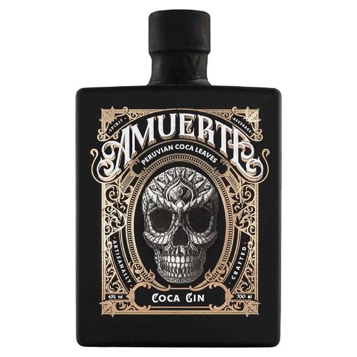 Gin Amuerte Black 70 cl