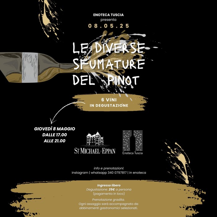 'Le diverse sfumature del Pinot' di St. Michael-Eppan