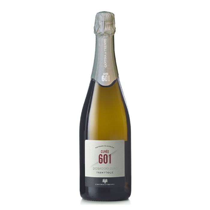 Cantina di Trento Cuvèe 601 Metodo Classico Dosaggio Zero TrentoDOC