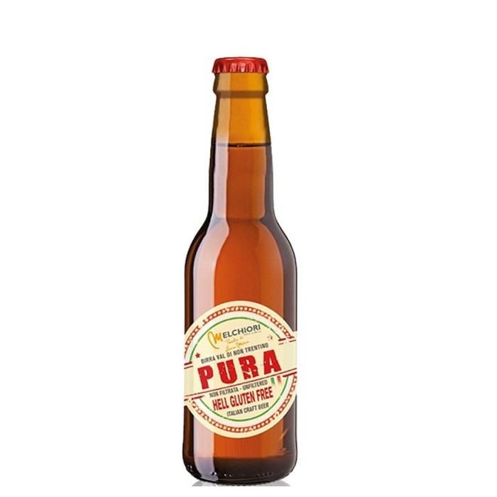 Birra Artigianale Gluten Free Pura - Melchiori 33 CL 4,7%