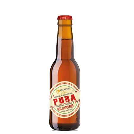 Birra Artigianale Gluten Free Pura - Melchiori 33 CL 4,7%