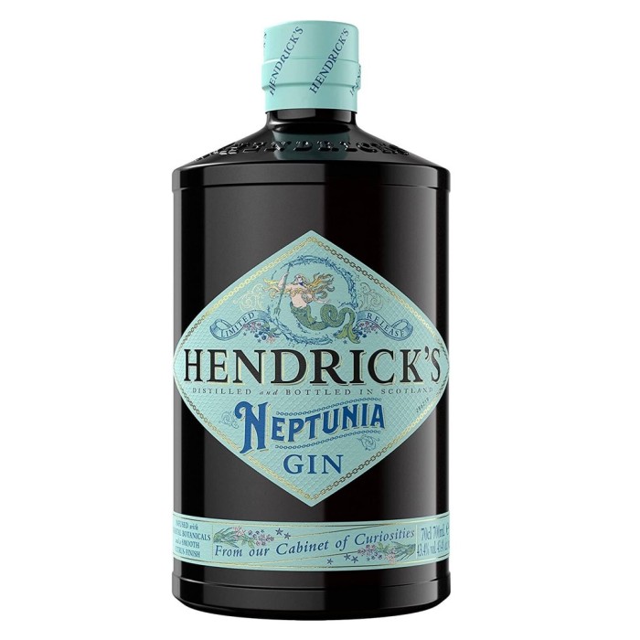 Hendrick's Gin Neptunia 70 cl / 43.4°