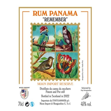 Rum Panama "Remember" 45° - litri 0,70