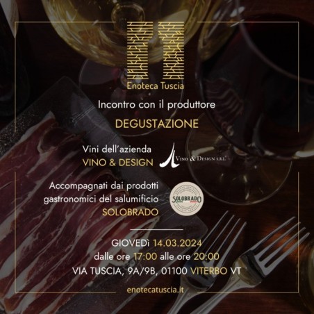 Incontro con il produttore Vino & Design 14/03