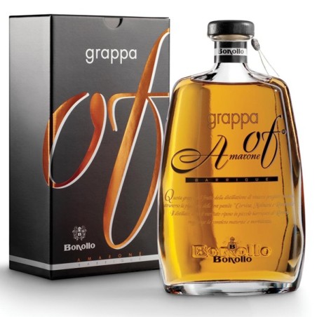 Grappa Of Amarone Barrique Bonollo 70cl | Enoteca Tuscia