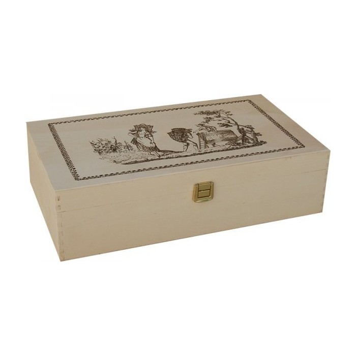 Cassetta Legno per 2 Bottiglie