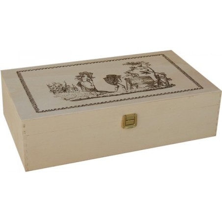 Cassetta Legno per 2 Bottiglie