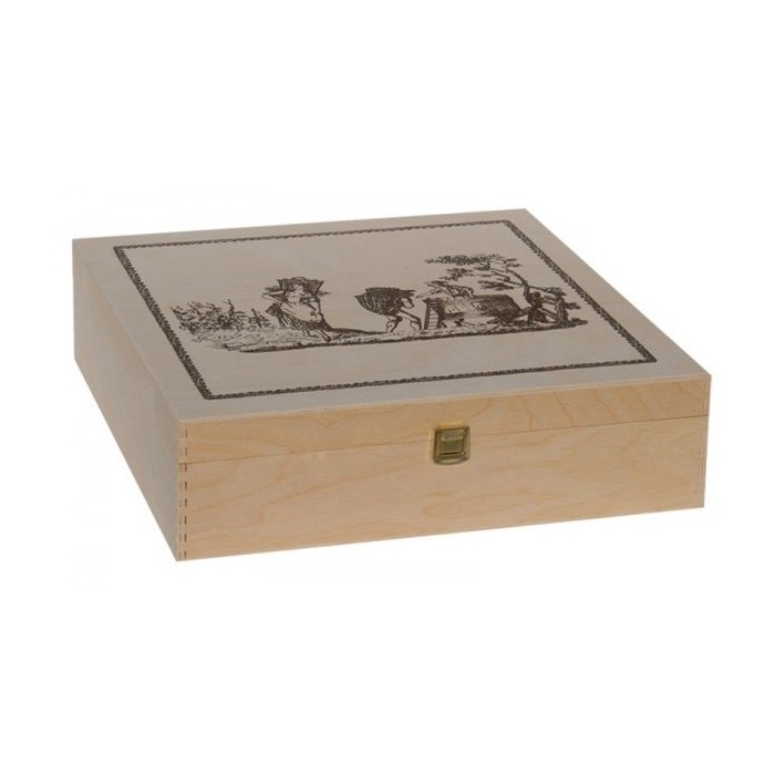 Cassetta Legno per 4 Bottiglie