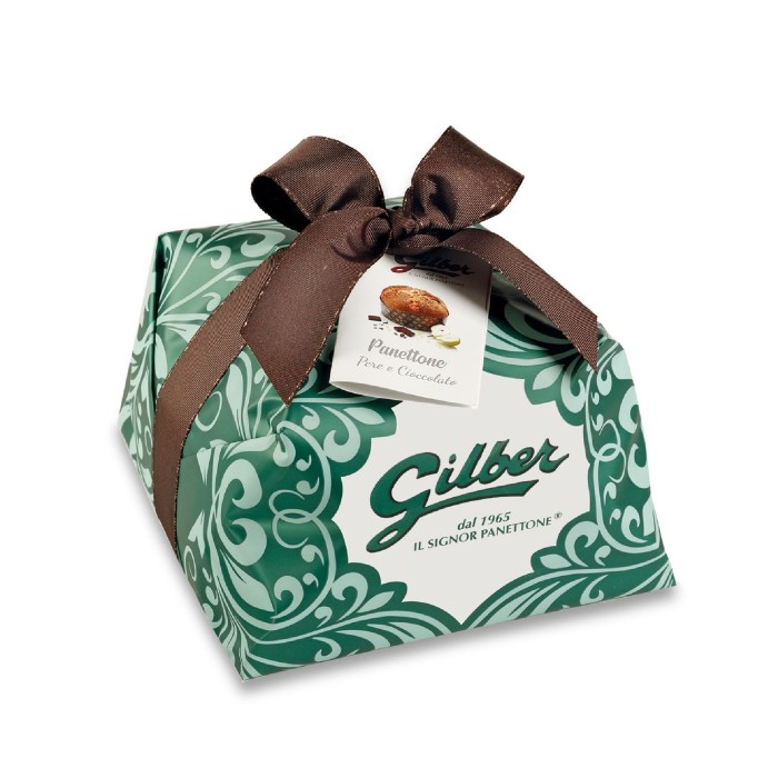 Gilber Panettone Pere e Cioccolato 1KG