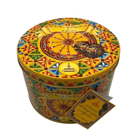 Fiasconaro Panettone alle castagne glassate e al gianduia Edizione Dolce&Gabbana 1KG