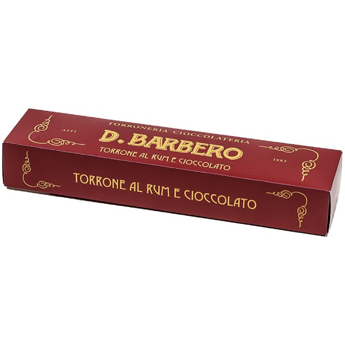 D. Barbero Torrone al rum e cioccolato 270g