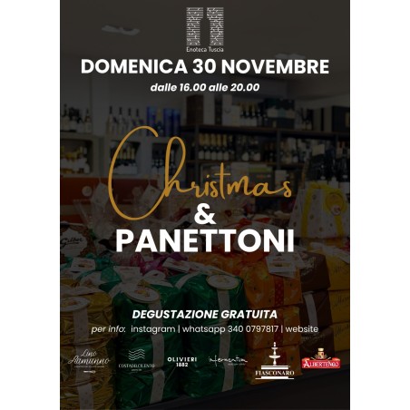 "Christmas & Panettoni" Degustazione Gratuita 30/11