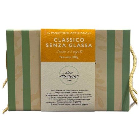 Lino Ramunno Panettone Artigianale Tradizionale 1KG