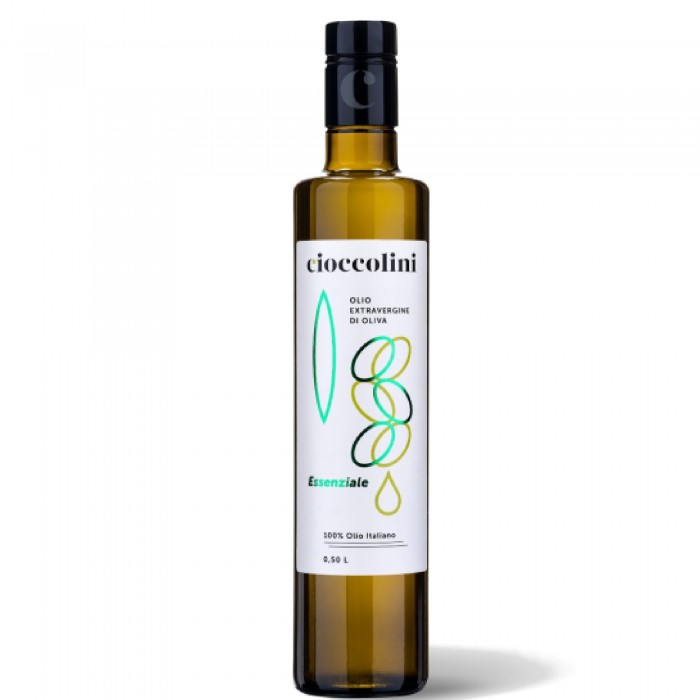 Cioccolini Essenziale Olio Extravergine di Oliva 0,50L raccolta 2025-2026