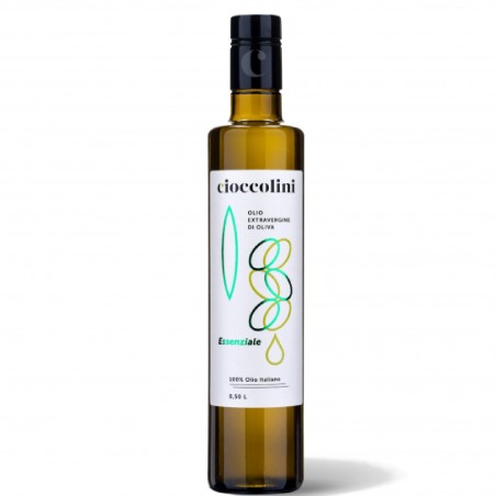 Cioccolini Essenziale Olio Extravergine di Oliva 0,50L raccolta 2025-2026
