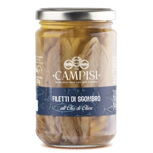 Campisi Filetti di sgombro in olio d'oliva 300gr