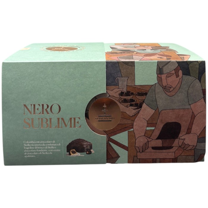 Fiasconaro Colomba Nero Sublime 1KG