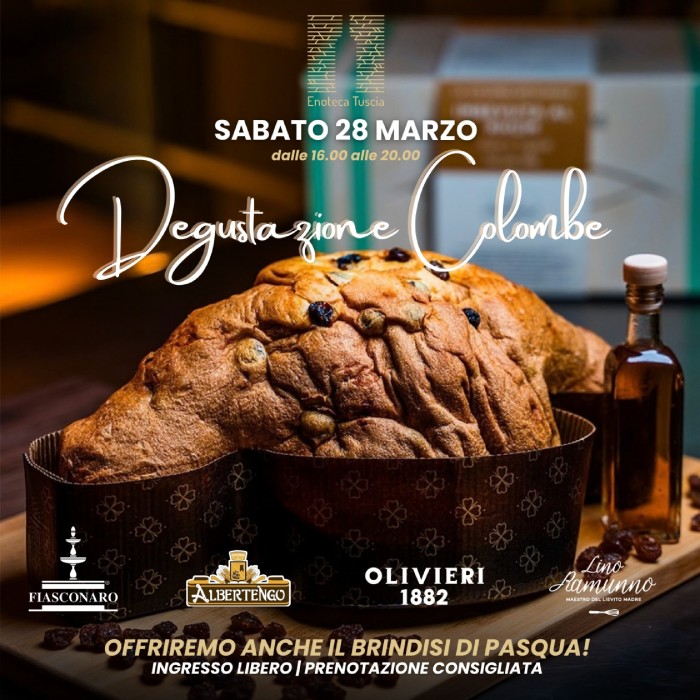 Degustazione Colombe 28 Marzo