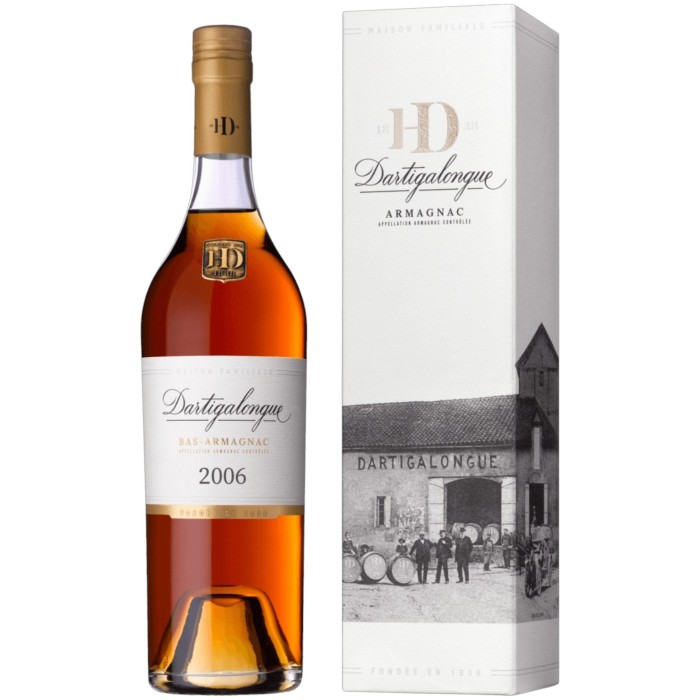Dartigalongue Bas-Armagnac AOC 2006 70cl (Astucciato)
