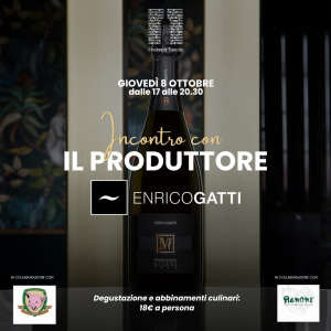 Incontro con il produttore: Enrico Gatti 8/10