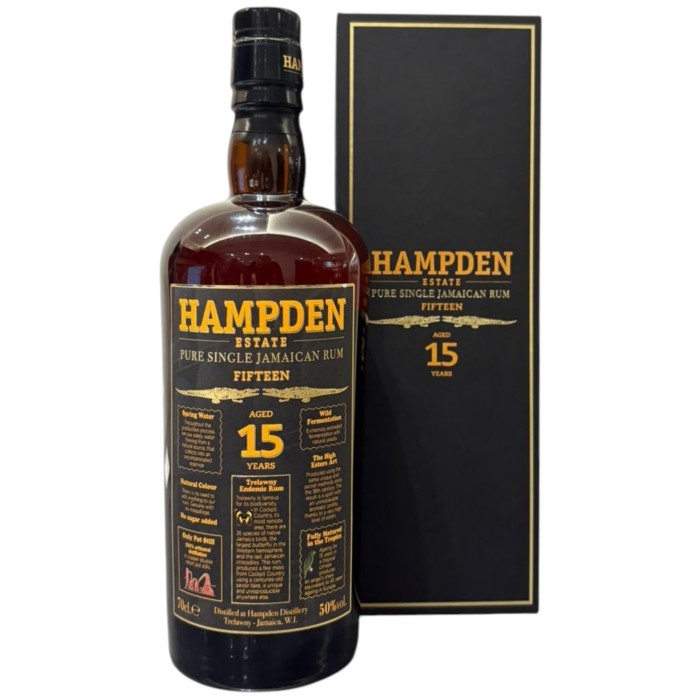 Hampden Estate Fifteen Pure single Jamaican Rum