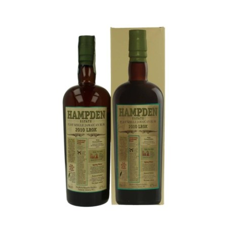 Hampden Estate Pure Single Jamaican Rum “LROK” 2010