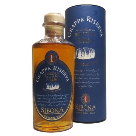 Sibona Grappa Riserva Botti da Rum
