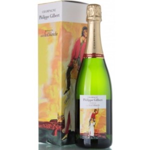 Philippe Gilbert Champagne Premier Cru Cuvée la D. Blanche (Astucciato)